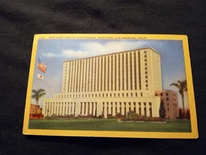 New Post Office and Federal Building Los Angeles Kalifornien - Vintage Postkarte - Bild 1 von 2