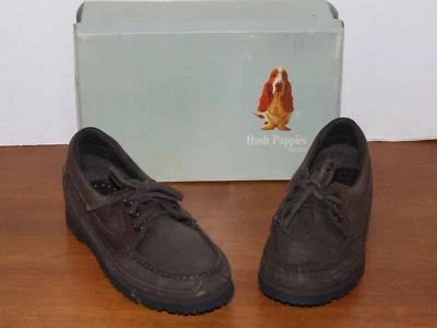 Mocasines Hush Puppies Outback Fudge Talla 2 1/2 Foto 1 de 4