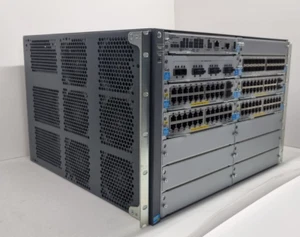 HP 5412R zI2 Switch - J9851A With 1 x Management Module HP5400R zI2 J9827A + Mod - Bild 1 von 14