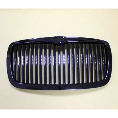 05-10 Fit For Chrysler 300 300C Sedan V Style Front Hood Grill Grille Black - Image 1 of 4