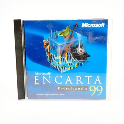 Microsoft Encarta 1999 ’99 Interactive Multimedia Encyclopedia Windows PC CD-ROM - Image 1 of 3
