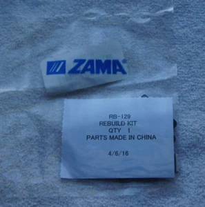 GENUINE ZAMA CARBURETOR REPAIR KIT # RB-129 for C1M-W26 A-C SERIES CARBS - Picture 1 of 2