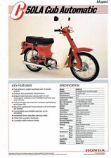 PDF DOWNLOAD Honda C50LA Cub Automatic (82-88) Shop Repair Manual C 50 LA 08030