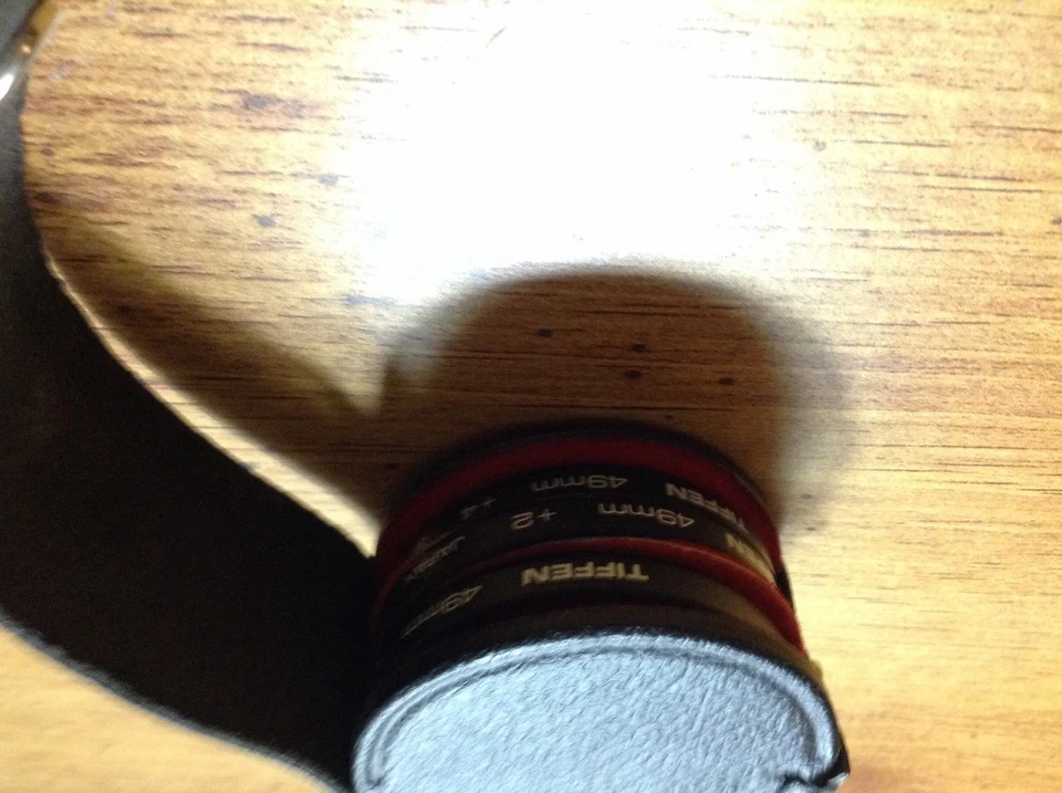 Tiffen 49 mm #1,2 and 4 close up  - Image 1 of 1