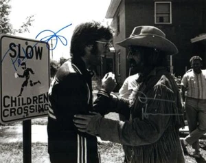 Foto firmada por Peter Fonda Dennis Hopper 8x10 foto autografiada foto y certificado de autenticidad - Imagen 1 de 1