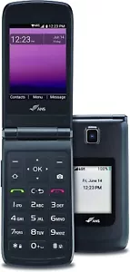 ANS F30 - 8GB - Black (Unlocked) Flip Phone - Picture 1 of 8