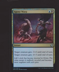 FOIL Agony Warp Modern Masters 2015 Magic The Gathering MTG card - Picture 1 of 1