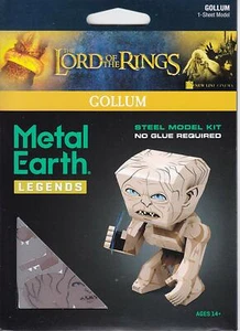 Fascinations Metal Earth Legends Lord of The Rings GOLLUM 3D Model Kit MEM075 - Picture 1 of 3