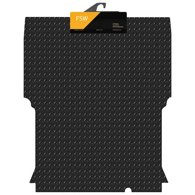Fits Peugeot Partner Van 1996-2008 3MM Rubber Heavy Duty Van Rear Floor Mat - Image 1 of 4