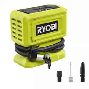RYOBI ONE+ 18V Cordless High Pressure Digital Inflator Air Compressor Tire Pump - Picture 1 of 12