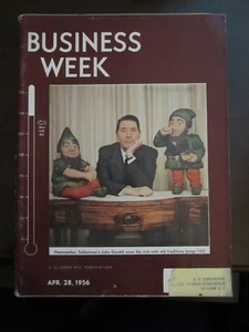Business Week Magazine April 1956 Hammacher Schlemmer John Gerald Woos Rich 65 - Picture 1 of 1