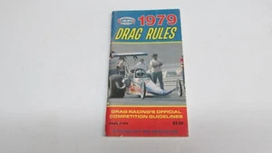 1979 NHRA RULE BOOK DRAG RULES NATIONAL HOT ROD ASSOCIATION - Picture 1 of 3