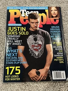 Justin Timberlake 'N Sync Teen People 2002 Avril Lavigne Rosario Dawson Sossamon - Picture 1 of 2