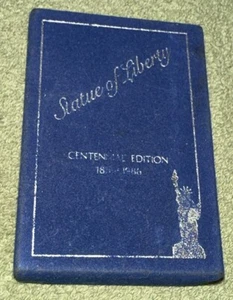 Freiheitsstatue Deck Spielkarten Centennial Edition versiegelte Packung hat Box 1986 - Bild 1 von 9