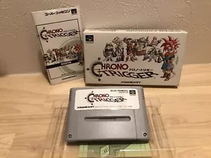 Chrono Trigger Super Famicom Japan SFC Nintendo SNES with Manual, Box - Picture 1 of 9