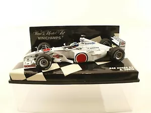 Minichamps F1 Bar Honda 02 R Zonta 1/43 Nuovo In Scatola MIB - Foto 1 di 10