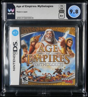 Age of Empires: Mythologies (Nintendo DS, 2008) WATA 9.8 A+ Precintado Nuevo Foto 1 de 2