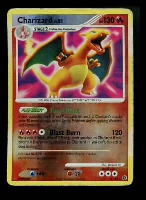 Charizard 3/132 Secret Wonders 2007 Reverse Holo Rare Pokémon Card TCG - Image 1 of 4