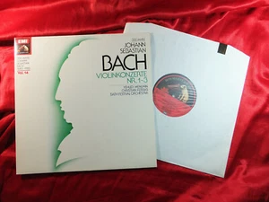 300 JAHRE JOHANN SEBASTIAN BACH VIOLINKONZERTE NR. 1-3  MENUHIN  & FERRAS BATH - Picture 1 of 2