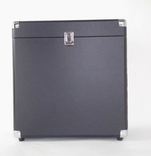 Victrola Vinyl Records Storage Case carry handle Dust/Scratch Free 30-Capacity