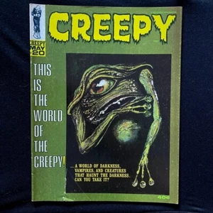 Creepy - Number 20 - Comic Book - Warren - 1967 Vintage Horror - Picture 1 of 2