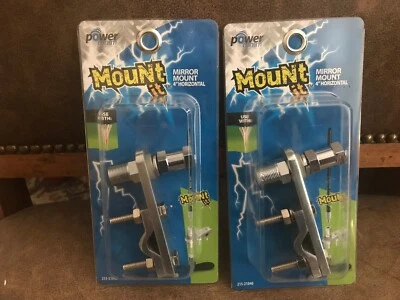 2-CB Antenna 4'' Horizontal Mirror Mount CB RADIO HAM Amateur Radio SSB - Image 1 of 3