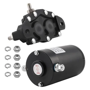 Motor de bomba hidráulica para sistema de nivelación de componentes Lippert 167576 F000MM0809 - Imagen 1 de 12
