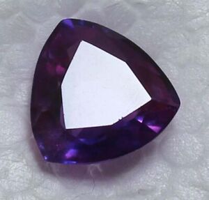4.00 Ct Natural Alexandrite Loose Gemstone Trillion Cut Color Changing Stone .