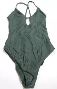 NUEVO TRAJE DE BAÑO VERDE AMERICAN EAGLE AERIE GRANDE 1 pieza, descarado - Imagen 1 de 7