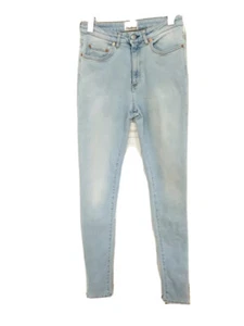 Vaqueros de mezclilla azul claro para el acné ""Pin Lt Vintage"" de ajuste ajustado talla W 28/L 34 - Imagen 1 de 9