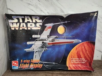 ☆USED☆ ~STAR WARS X-Wing Fighter Flight Display Model Kit AMT ERTL~☆NEVERFINISH☆ - Image 1 of 4