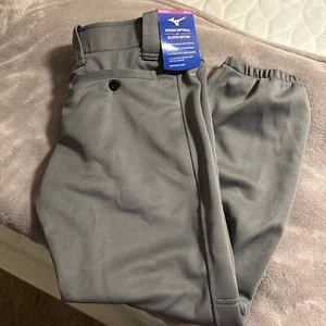 Mizuno Women’s Size Small Grey Elastic Bottom Softball Pants - Picture 1 of 4
