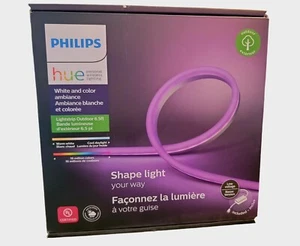 Philips Hue 6.5 ft. Outdoor Color Changing LED Strip Light 850 Lumens - Picture 1 of 3