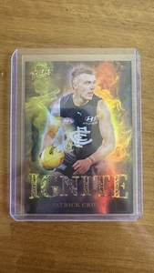 2024 Afl Select Footy Stars Gold Ignite Patrick Cripps 105/125 Carlton - Picture 1 of 2