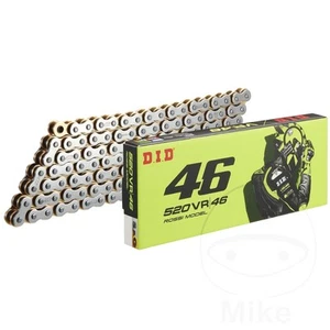 DID VR46 Chain 520 Pitch 110 Links Fits Aprilia Red Rose 1990-1996 - Picture 1 of 2