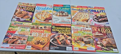 Lot of 10  BIG Thick Taste of Home Magazines 2007-2014 Were $9.99 EACH! - Image 1 of 4