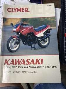 Clymer Kawasaki M360-3 Ex500s And Ninja 500R. 1987-2002 - Bild 1 von 2
