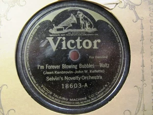 1918 Hugo Frey Josef Ruben Piano Duet YEARNING BEN SELVIN Jo Smith VICTOR 18603 - Picture 1 of 2