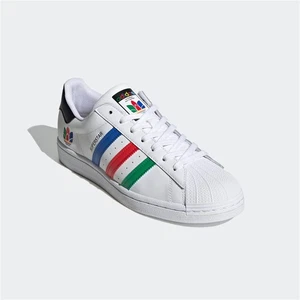 Adidas Superstar Trainers White Black Authentic Brand New - Picture 1 of 3