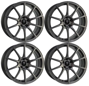 4 Llantas MB Design MF1 8.0Jx19 ET50 5x112 MATTGRAU para VW Beetle Golf Jetta To - Imagen 1 de 5