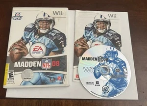 Madden NFL 08 (Nintendo Wii, 2007) - Manual Included CIB Tested Works - Picture 1 of 2