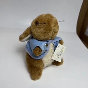 NWT! Vintage PETER RABBIT Plush - FREDERICK WARNE - EDEN TOYS - Beatrix Potter - Picture 1 of 7