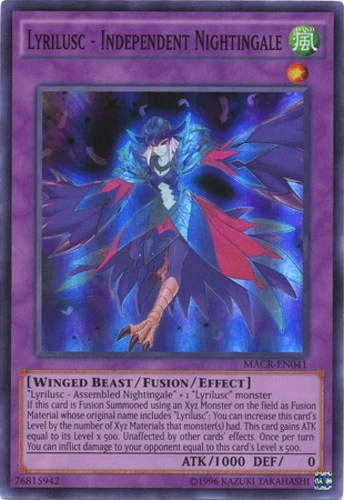 Lyrilusc - Independent Nightingale - MACR-EN041 - Super Rare - Unlimited Edition - Image 1 of 1