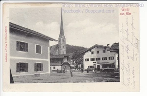 BEZIRK SAALFELDEN , GRUSS AUS ALM , ca1905 - Bild 1 von 2