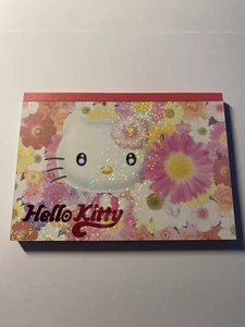 Vintage Sanrio Hello Kitty 2002 Memo Notepad New RARE Flower Cute Design - Picture 1 of 4