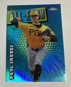 2025 Topps Chrome PAUL SKENES All-Etch Insert Card CAE-18 Pittsburgh Pirates - Picture 1 of 2