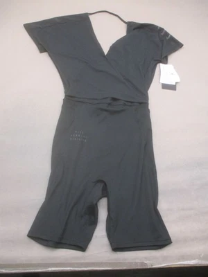 NWT Nike Size S Womens Black Stretch Activewear Logo One Piece Running Suit 080 - Image 1 of 4
