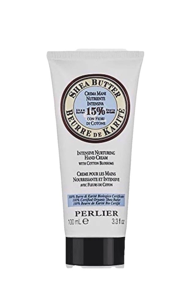 CREMA DE MANOS TERAPIA INTENSIVA PERLIER COTTON BLOSSOMS 3,3 OZ. Foto 1 de 1