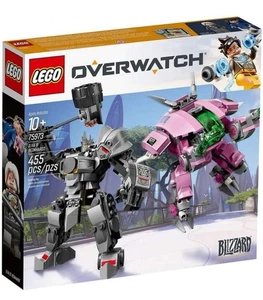 LEGO Overwatch D.Va e Reinhardt 75973 kit di costruzione mech fuori produzione  - Foto 1 di 9