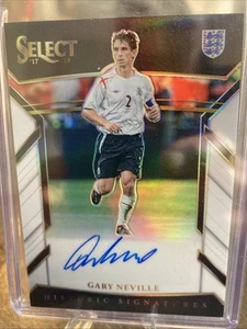 Panini Select Gary Neville Historic Signatures Autograph /99 - Picture 1 of 2